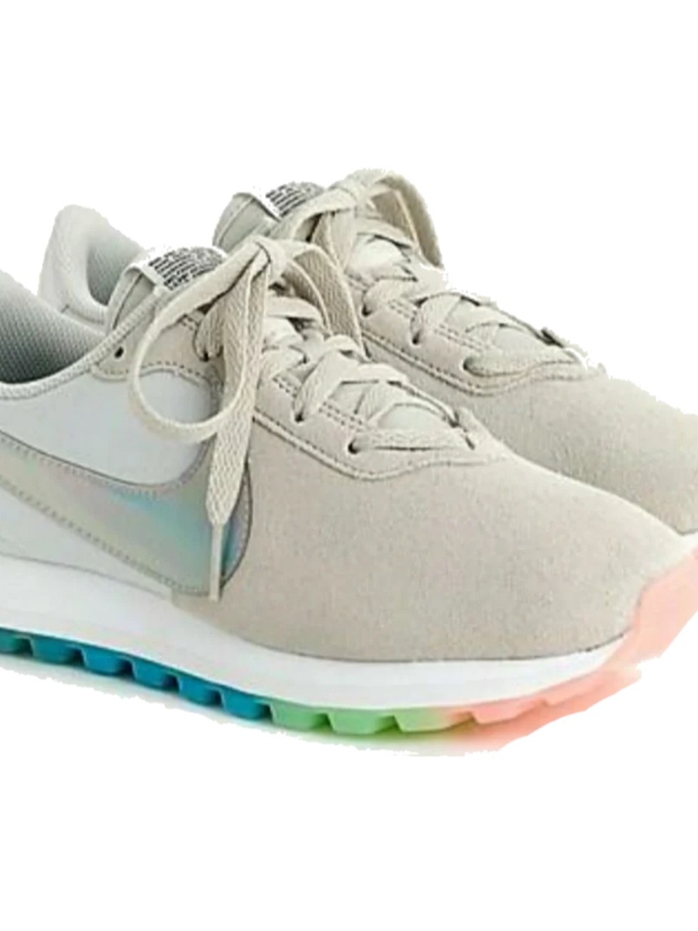 Nike holographic rainbow sneakers